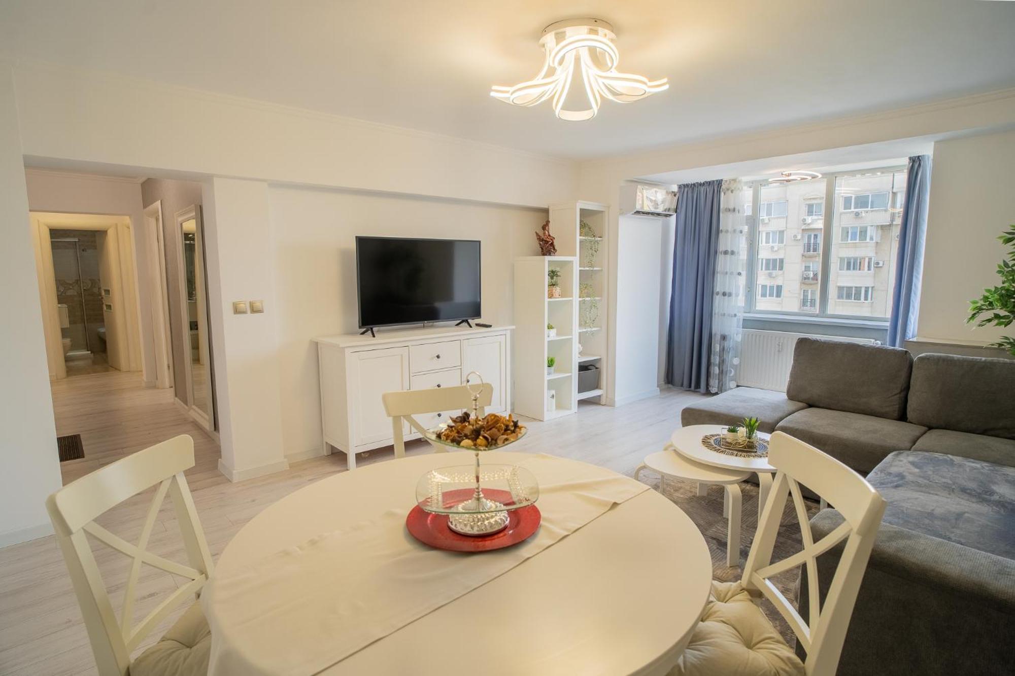 부쿠레슈티 Luxury 2Br On Decebal Avenue 아파트 외부 사진