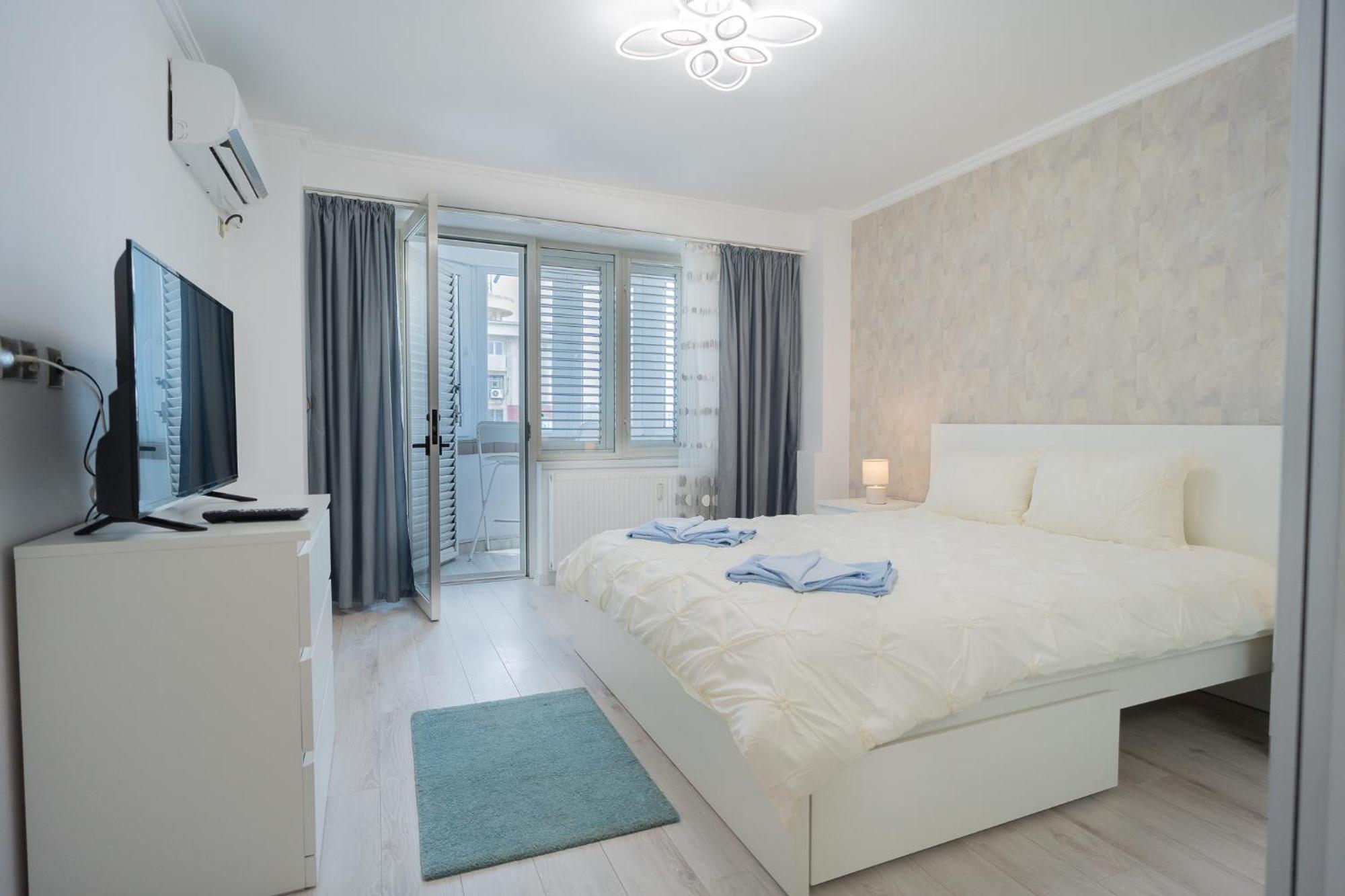 부쿠레슈티 Luxury 2Br On Decebal Avenue 아파트 외부 사진